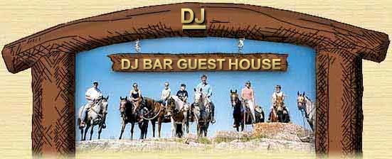 Montana vacation, guests on a trail ride located at the DJ Bar Ranch.